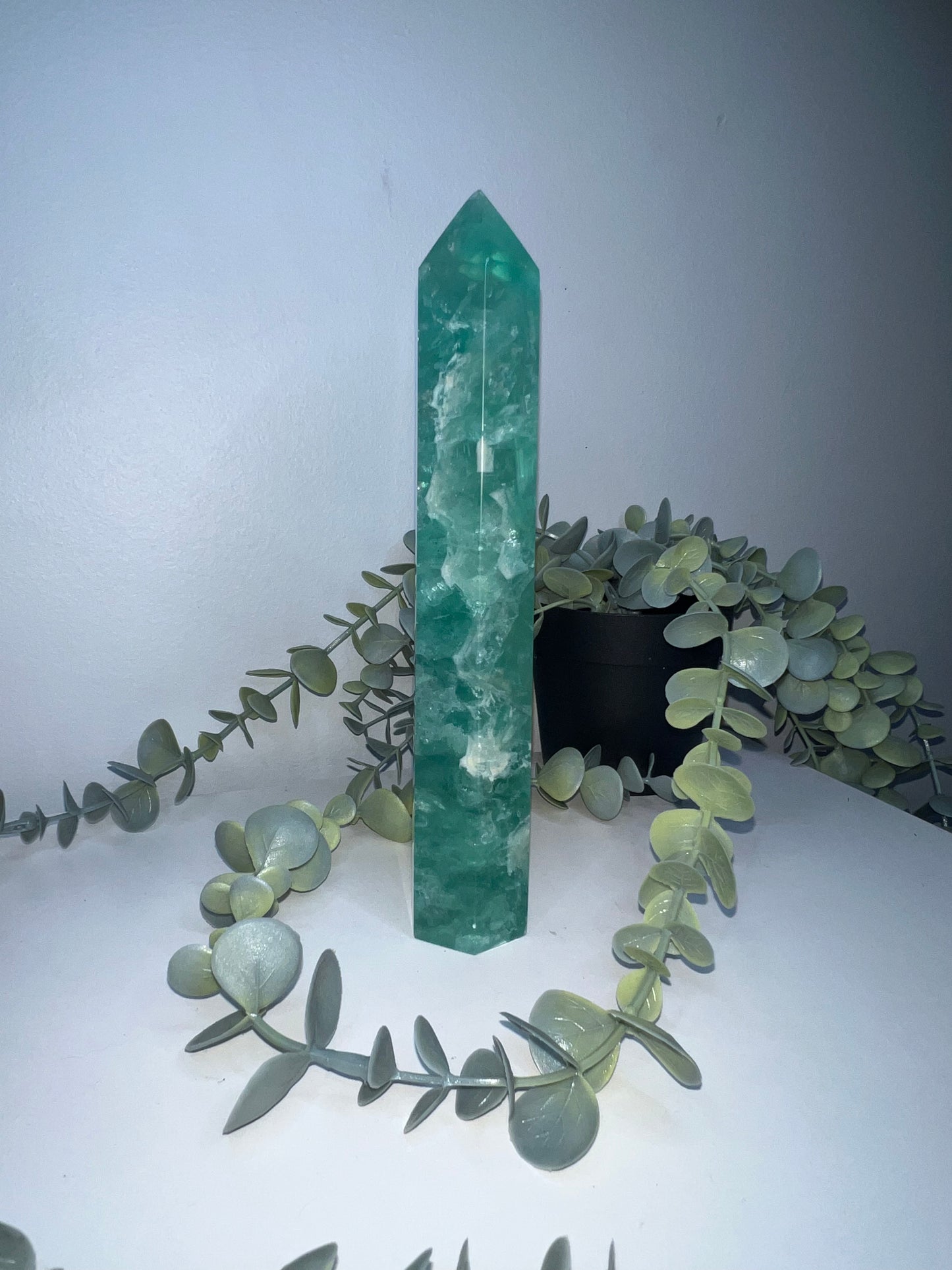 Green Fluorite Tower