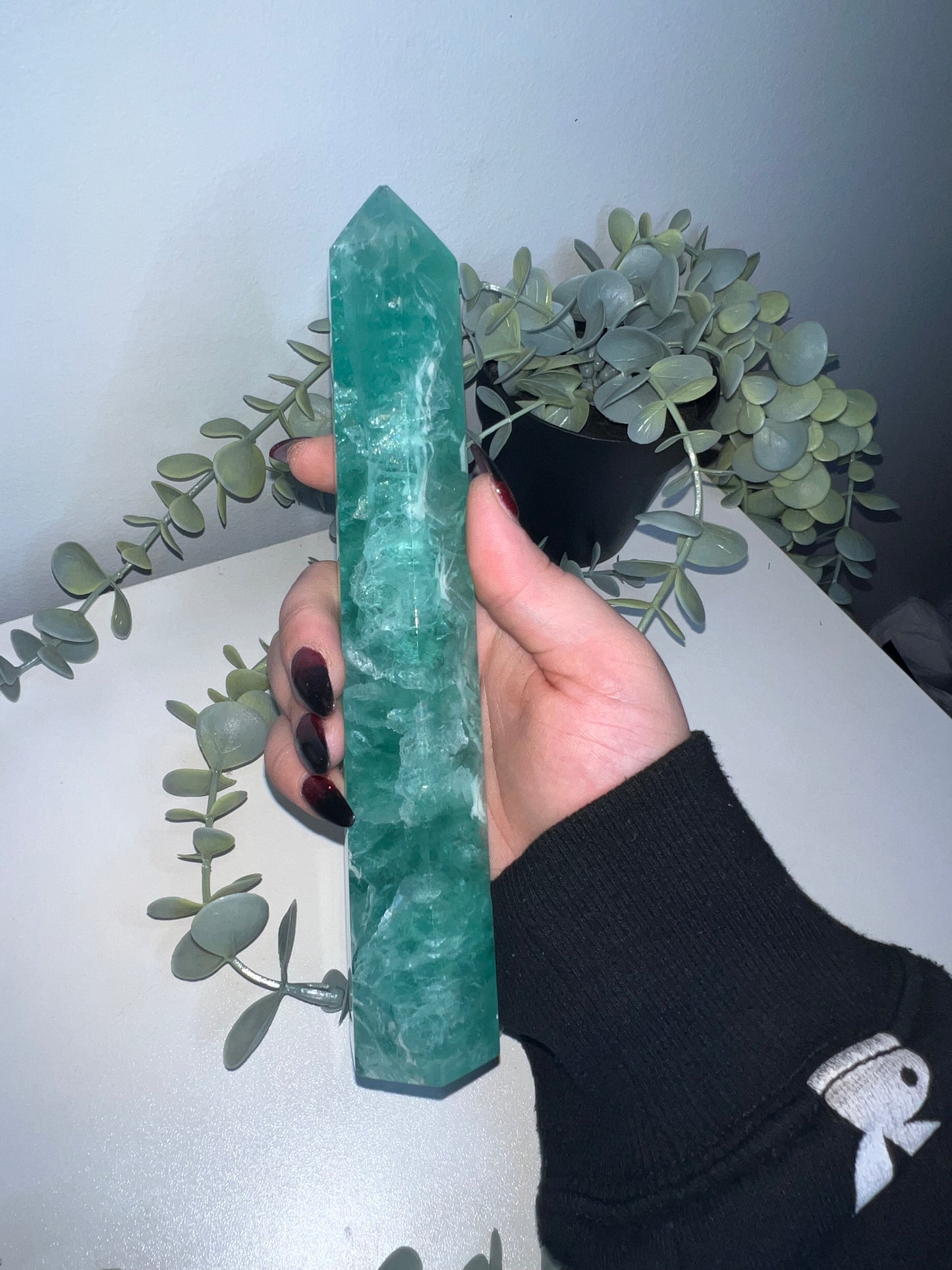 Green Fluorite Tower