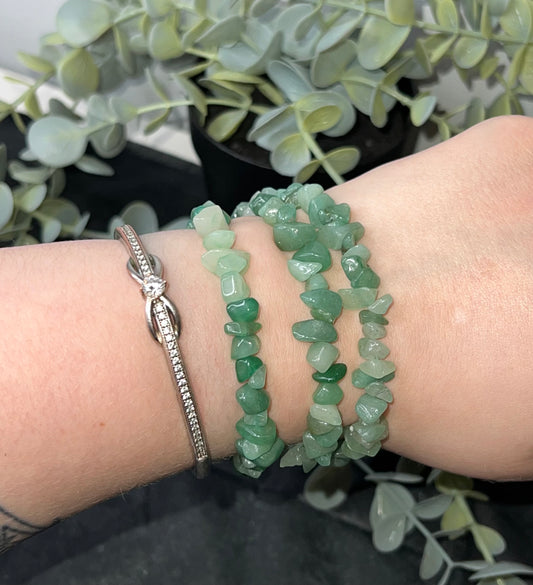 Aventurine Chip Bracelet