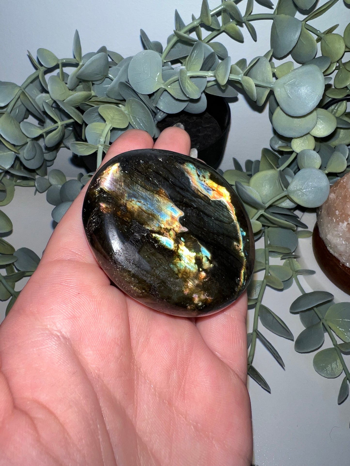 Labradorite Palm Stone A