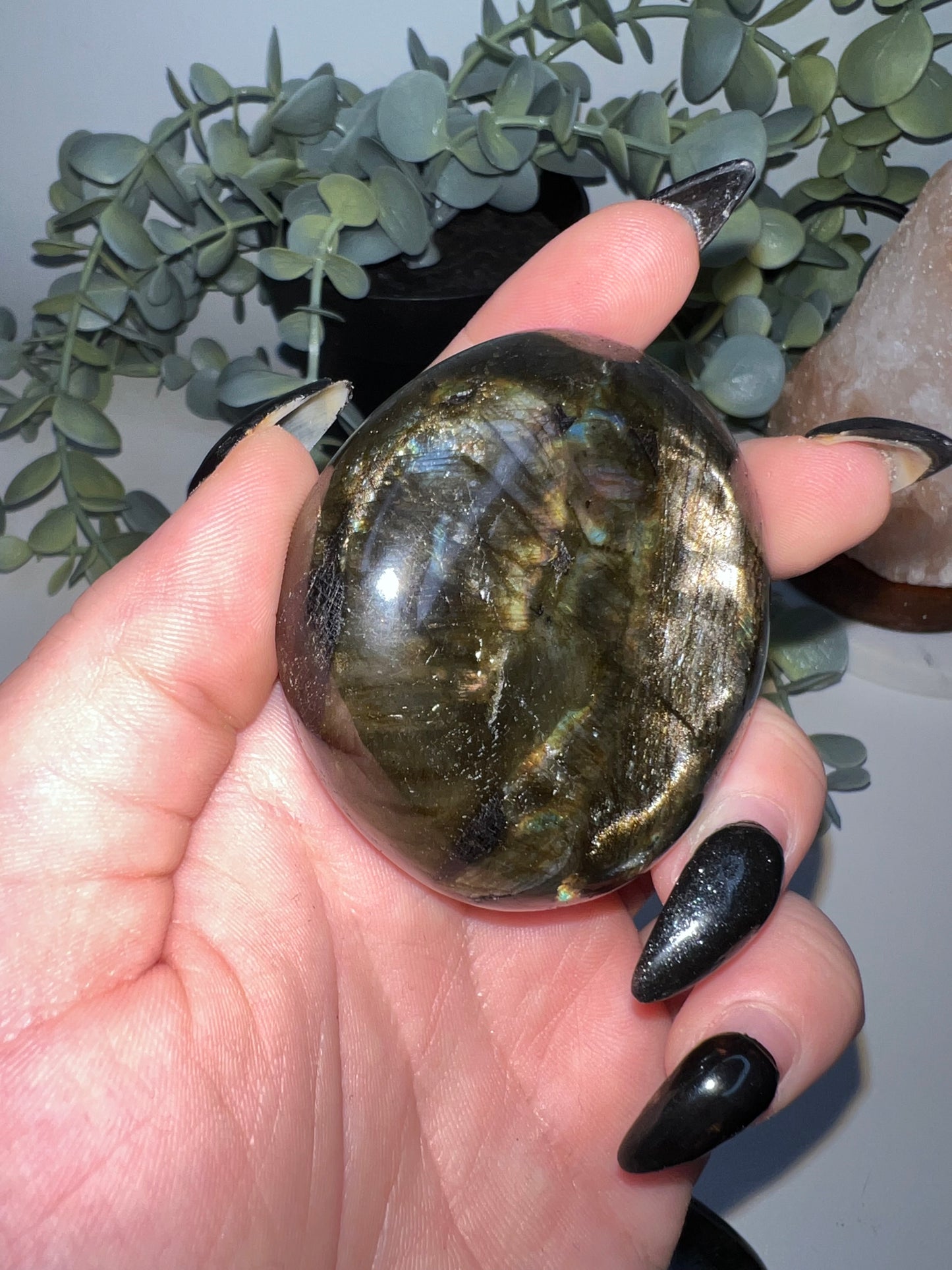 Labradorite Palm Stone A