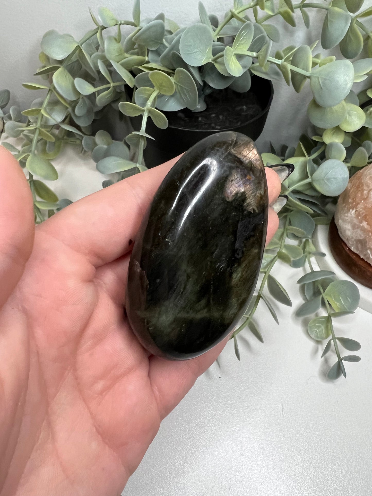 Labradorite Palm Stone B