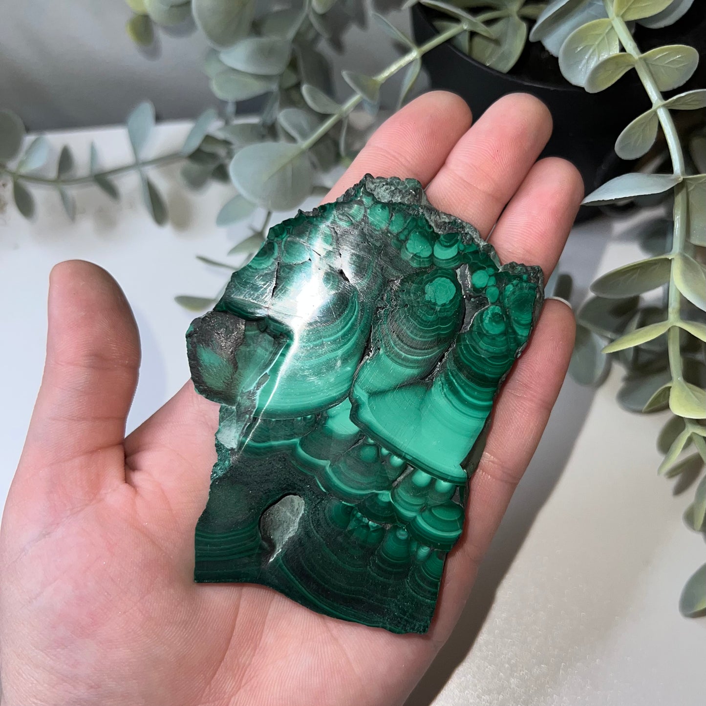 Malachite Slab A