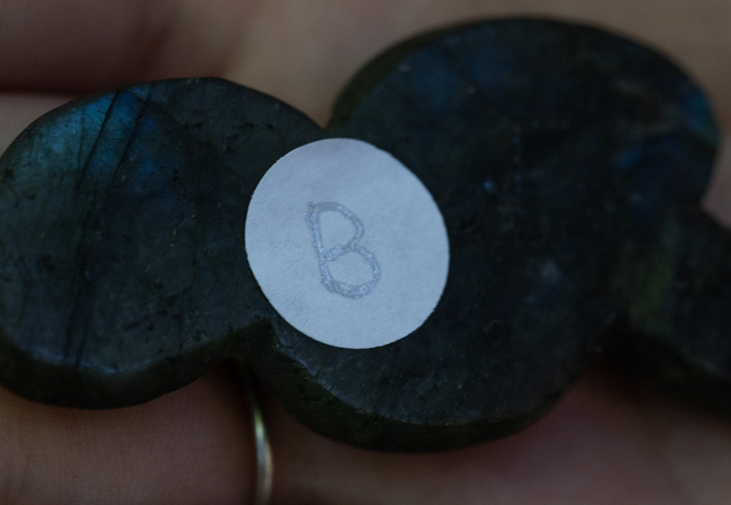 Labradorite Snake Carving B