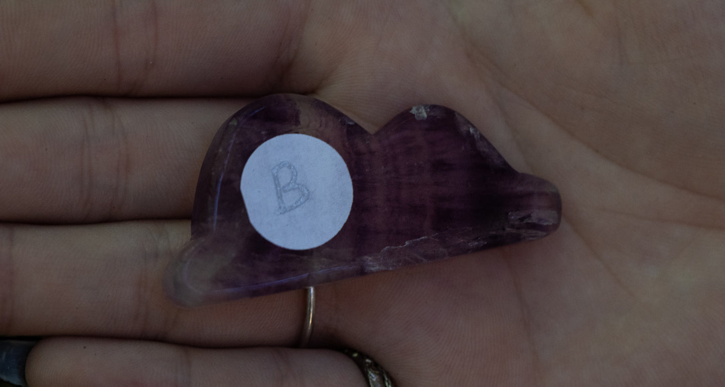 Purple Fluorite Cloud B