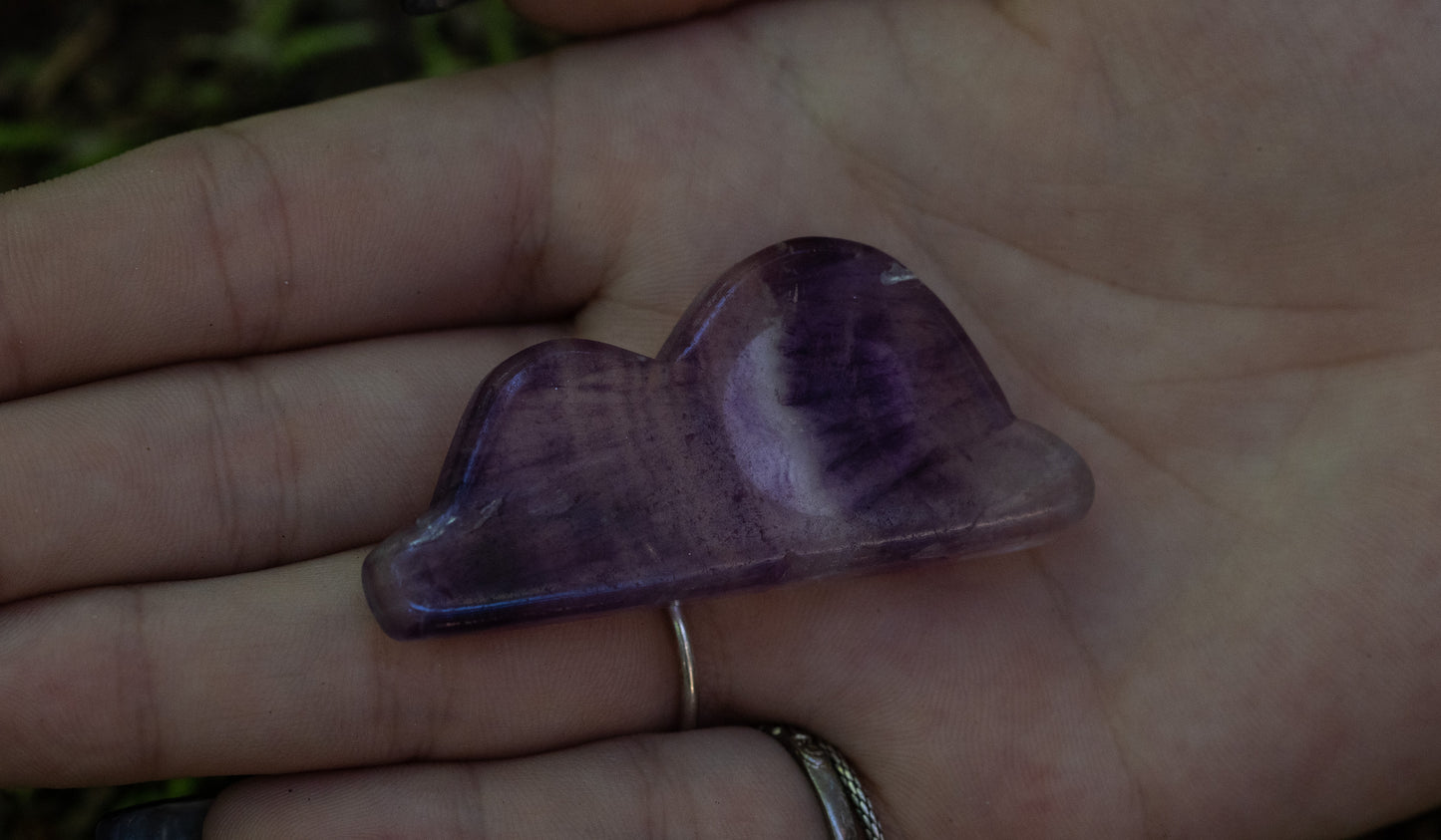 Purple Fluorite Cloud B